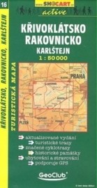 Křivoklátsko, Rakovnicko, Karlštejn 1:50 000