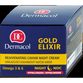 Dermacol Gold Elixir Rejuvenating Caviar Night Cream 50ml