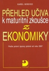 Přehled učiva k maturitní zkoušce z ekonomiky