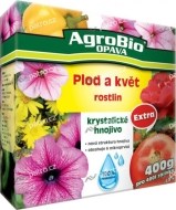 AgroBio Opava Kryštalické hnojivo Extra Plod a kvet 400g - cena, srovnání