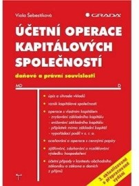 Účetní operace kapitálových společností, 3. aktualizované a přepracované vydání