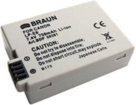 Braun pre Canon LP-E8