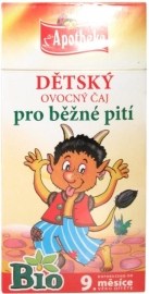 Apotheke Detský ovocný čaj pre bežné pitie 20x2g