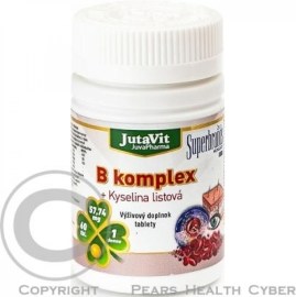 Juvapharma Juvita B-komplex + kyselina listova 60tbl