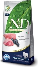 ND Grain Free Dog Adult Maxi Lamb & Blueberry 12kg