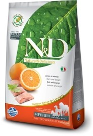 ND Grain Free Dog Adult Fish & Orange 0.8kg