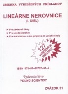 Lineárne nerovnice I.diel zväzok31 - cena, srovnání