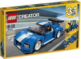 Lego Creator 31070 Turbo pretekárske auto