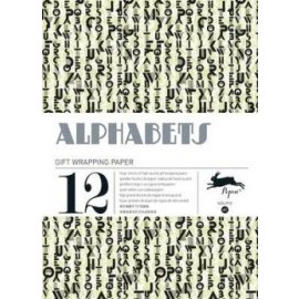 Alphabets gift wrap