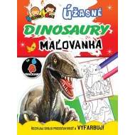 Maľovanka so 6 hračkami - Úžasné dinosaury - cena, srovnání