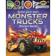 Build Your Own Monster Trucks Sticker Book - cena, srovnání