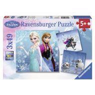 Ravensburger Ľadové Kráľovstvo - 3x49 - cena, srovnání