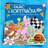 Zajac a korytnačka - Puzzle na rozvíjanie pozornosti a učenie - cena, srovnání