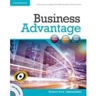 Business Advantage 1 Intermediate Student's Book + DVD - cena, srovnání