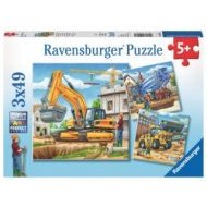 Ravensburger Stavební stroje 3x49 - cena, srovnání