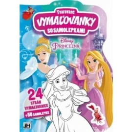 Tvarované vymaľovanky/ Princezné