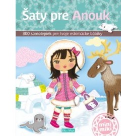 Šaty pre ANOUK – Kniha samolepiek     