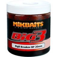 Mikbaits Legends Boilie v dipe BigB Broskyňa Black pepper 20mm 250ml - cena, srovnání