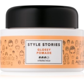 Alfaparf Milano Style Stories The Range Paste tvarujúca pasta silné spevnenie Glossy Pomade 100ml