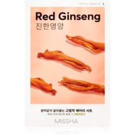 Missha Airy Fit Red Ginseng plátenná maska s hydratačným a revitalizačným účinkom 19g