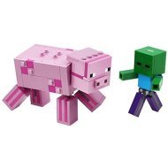 Lego Minecraft 21157 Velká figurka: Prase s malou zombie - cena, srovnání