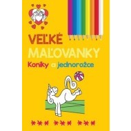 Veľké maľovanky Koníky a jednorožce - cena, srovnání