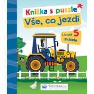 Knížka s puzzle Vše, co jezdí - cena, srovnání