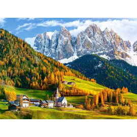 Castorland Church of St Magdalena, Dolomites 2000