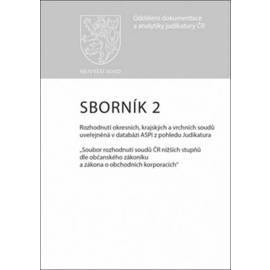 Sborník 2 Rozhodnutí okresních, krajských a vrchních soudů uveřejněná