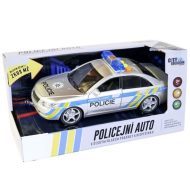 MaDe Auto policajné s hlasom, na zotrvačník 24cm - cena, srovnání