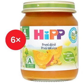 Hipp Bio Prvá tekvica 6x125g