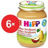 Hipp Bio Jablká s hruškami 6x125g - cena, srovnání