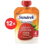 Hero Sunárek Do Ručičky S jahodami 12x100g - cena, srovnání