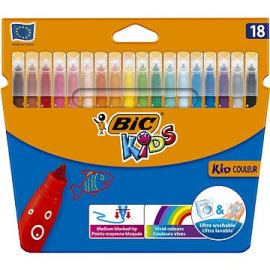 BIC Tenké Kid Fixky 18 ks