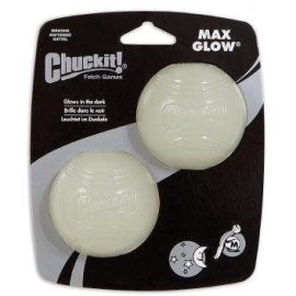 Chuckit! Glow Medium - svietiaca - 2 na karte