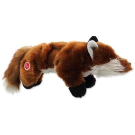 Dog Fantasy Plush pískacia líška čierne labky 45cm