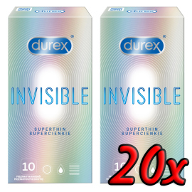 Durex Invisible Superthin 20ks