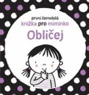 První černobílá knížka pro miminko Obličej - cena, srovnání