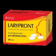 Pharmaceutical Biotechnology Larypront 24tbl - cena, srovnání