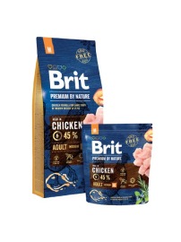 Brit Premium by Nature Adult M 8kg