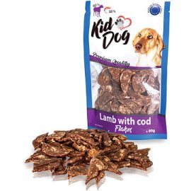 KidDog Lamb with Cod Flakes 80g