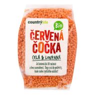 Country Life Šošovica červená celá lúpaná 500g - cena, srovnání