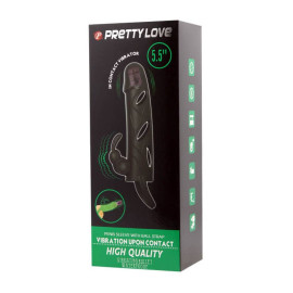 Pretty Love Love Dual Vibrating Penis Sleeve