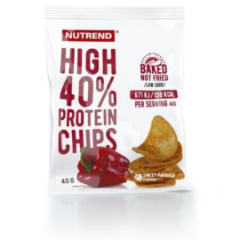 Nutrend High Protein Chips paprika 40g