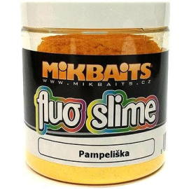 Mikbaits Fluo slime obalovací Dip Púpava 100g