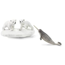 Schleich 42531 Lední medvědi a klouzačka