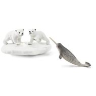 Schleich 42531 Lední medvědi a klouzačka - cena, srovnání