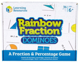 Learning Resources Domino - farebné zlomky