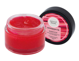 Dermacol Anti-Stress Face & Lip Sugar Peeling proti unavenej pleti 50g