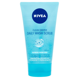 Nivea Clean Deeper Daily Wash Scrub 150ml